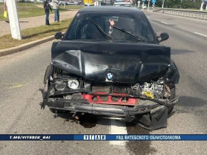 В Полоцке в ДТП пострадала несовершеннолетняя пассажирка BMW