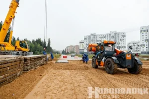 В Новополоцке организовали временный выезд из микрорайона 8А на Комсомольскую
