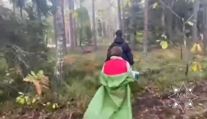 В лесу под Фариново спасатели нашли заблудившуюся женщину